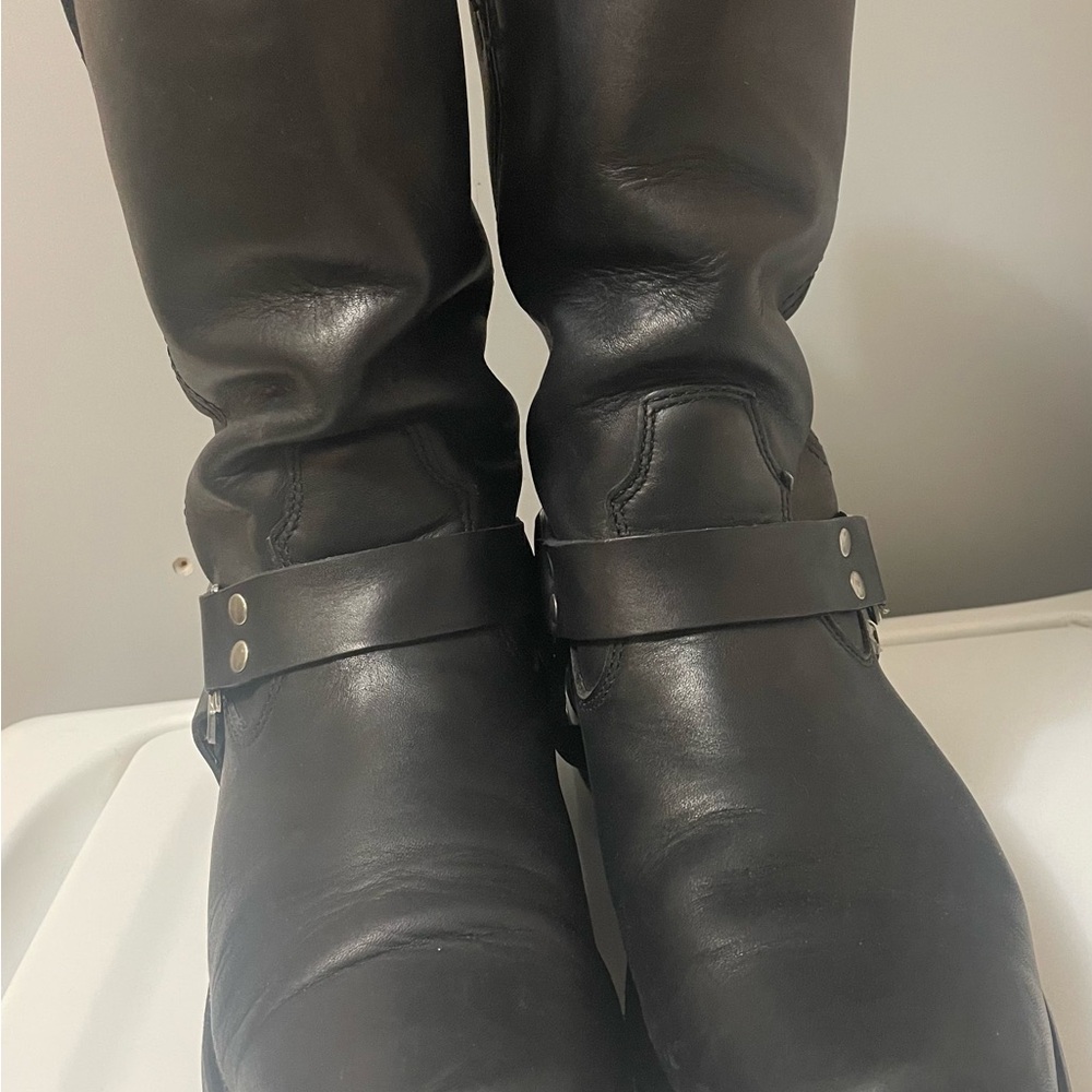 Harley-Davidson Men’s Black Sole Boots